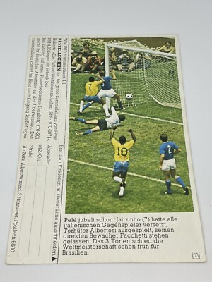 1970 PELE WORLD CUP GOAT #53 HUBERTY SPRENGEL 1974