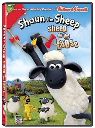 SHAUN THE SHEEP: SHEEP ON THE LOOSE (DVD) VG Disc + Cover Art - NO CASE - Foto 1 di 1