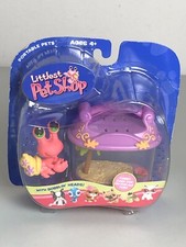 HERMIT CRAB with TERRARIUM 62 Littlest Pet Shop PORTABLE PETS LPS 2005 WEAR 