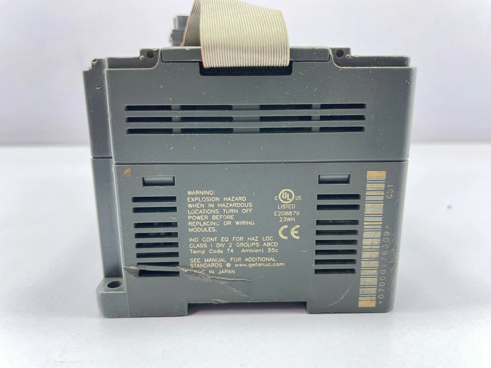 GE Fanuc Versamax IC200UEX211-B Micro Expansion Unit 16 DC Input 12 Relay Output - Image 2 of 4