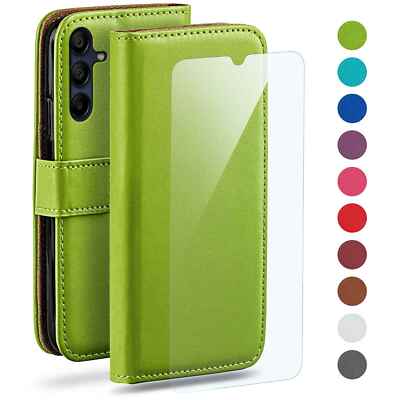 Handy Tasche fr Samsung Galaxy A15 (4G/5G) Schutz Hlle Handyhlle mit  Folie | eBay.de