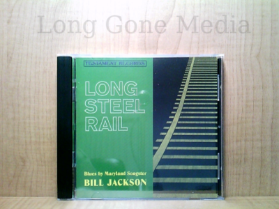米LP Bill Jackson Long Steel Rail T201 TESTAMENT /00260 Long Steel Rail by Bill Jackson (CD, Remainder, 1994, Testament