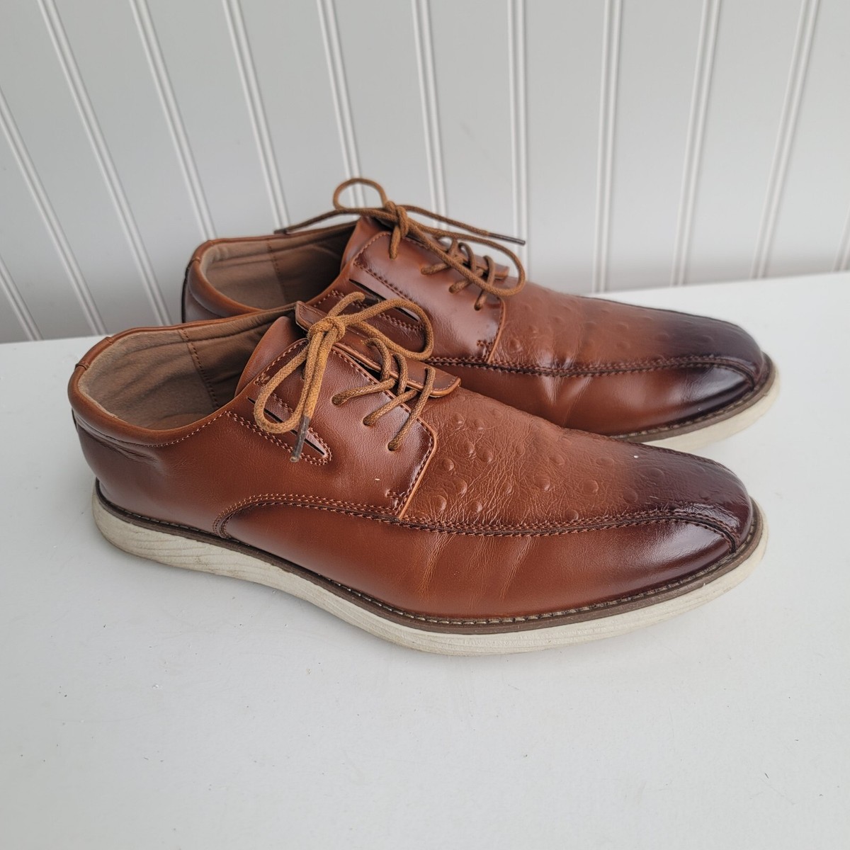 JITAI Mens Oxford Shoes Casual Dress Shoes for Men Lightweight Lace Up size 12 Amazon.com | JITAI Men main image 2