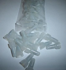 (50) Closed End Crimp Caps 16-14 GA AWG Gauge Wire Connectors Terminals cap