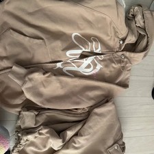 Spring Jogging Set, Training Pants  Top, Women  s Size Large