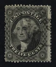 CKStamps: US Stamps Collection Scott#36 12c Washington Used Crease