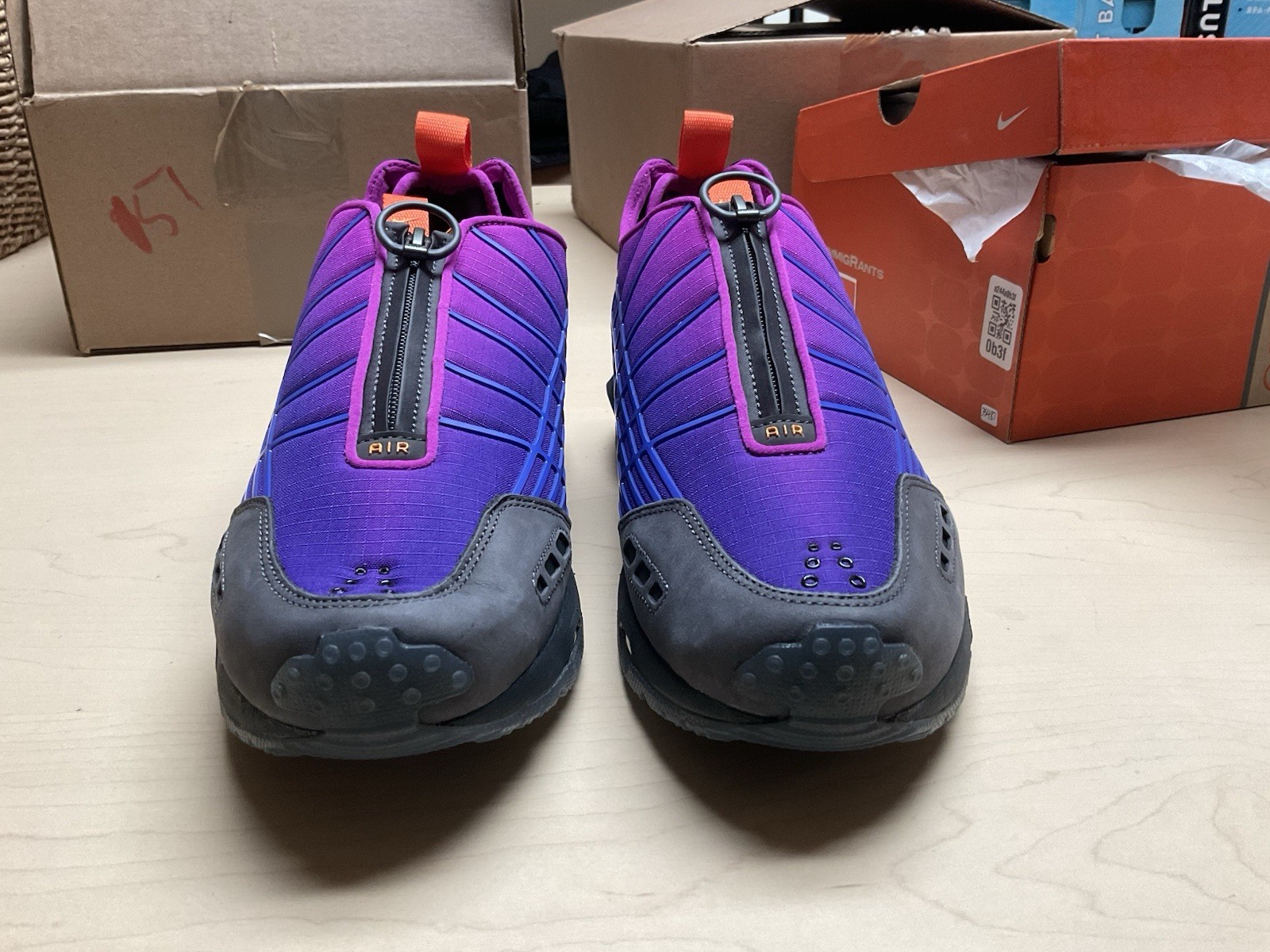 Nike Air Max Sunder SP Kids of Immigrants Sun Down Size 9.5 HF3286-500 image 2
