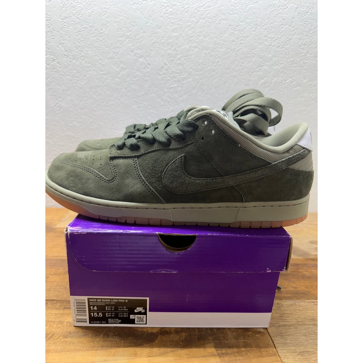 Nike SB Dunk Pro Low Green for Sale | Authenticity Guaranteed | eBay