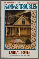 Kansas Troubles (Benni Harper Mystery) by Fowler, Earlene Hardback Book The Fast