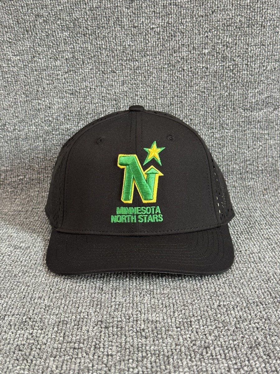 Mitchell & Ness Minnesota North Stars Snapback Trucker Hat Black NHL