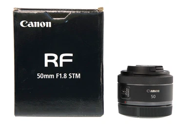 Canon RF 50mm f/1.8 STM Lens for Canon EOS R Cameras - Image 1 of 4