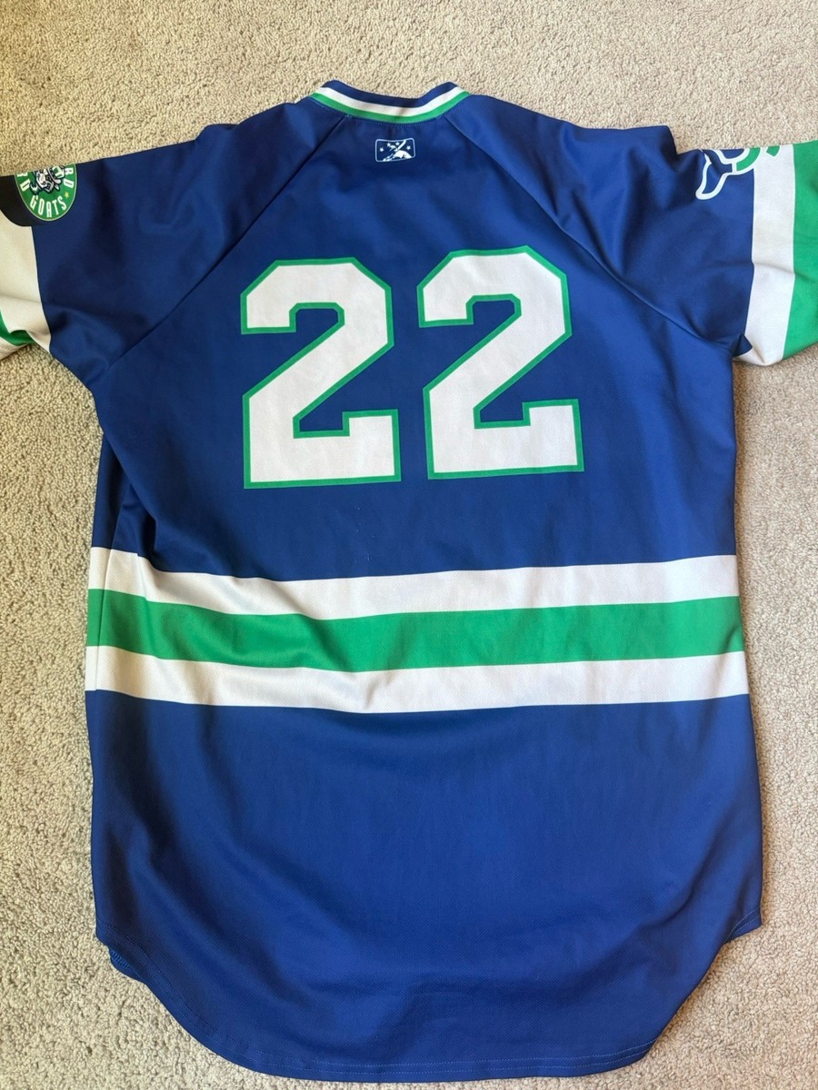 【レア】USA製 USDA 森林局ユニフォーム ウール オーバーオール Game Worn Hartford Yard Goats Whalers Alt MiLB Baseball Hockey