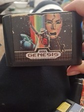 Michael Jackson's Moonwalker Sega Genesis Cartridge