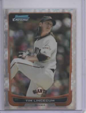 2012 Bowman Chrome #42 Tim Lincecum X-Fractor