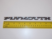 Vtg 1968 69 70 71 72 Plymouth Road Runner Car Vehicle Emblem Badge 3445-250