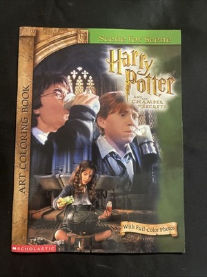 Harry Potter Chamber of Secrets Scene for Scene Full Color Photos Coloring Book