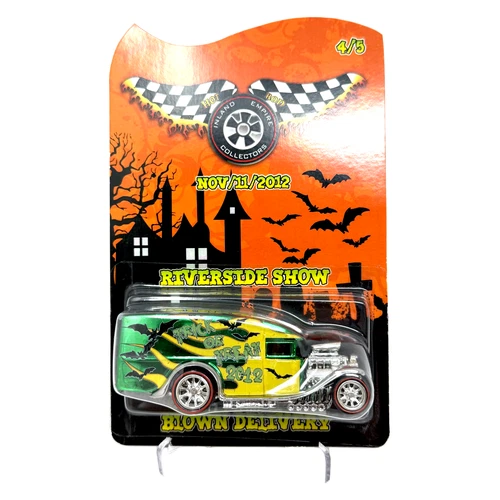 Hot Wheels 2012 Riverside Show Blown Delivery 1:64 Diecast Halloween Christian L