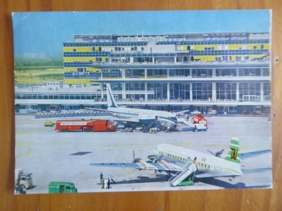 POSTKARTE POSTKARTE AIRPORT PARIS ORLY ADP AIRPORT AEROGARE AIR FRANCE TAI