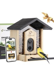 TT Nature Smart Bird Feeder with Camera Waterproof Bird Identification