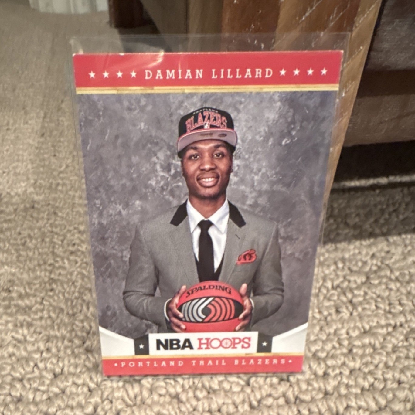 2012 NBA Hoops Damian Lillard Rookie #280 Portland Trail Blazers
