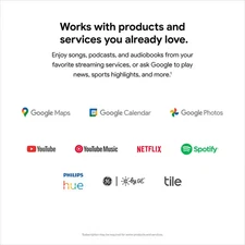 Nest Hub 2Nd Gen - Smart Home Speaker and 7 In. Display with  Assistant - Chalk