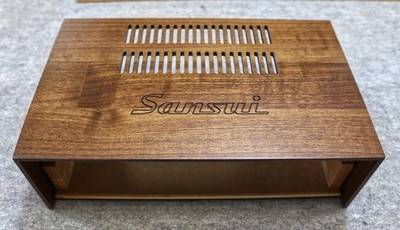 Sansui Custom Made Cabinet to fit 5050/6060 Receiver ''Solid Quartersawn Walnut''