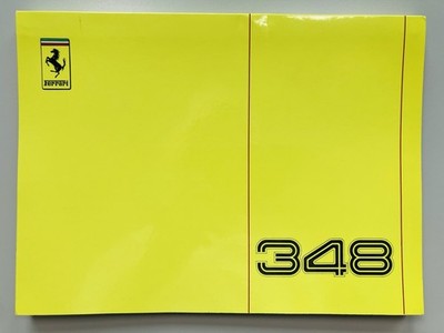 Ferrari 348 Technisches Handbuch l Original l 564/89 l D/E/F/I l 1989