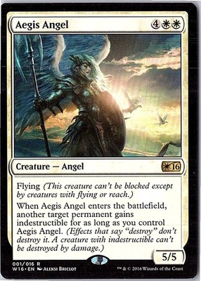 Aegis Angel Welcome Deck 2016 1 Near Mint