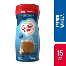 Coffee Mate French Vanilla Powdered Coffee Creamer, 15 oz