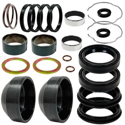 BIGLKNM 41mm Front Fork Leg Rebuild Kit Fit for 1994-2013 Road King Softail F...