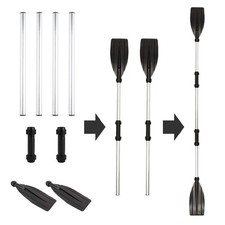 Paddle Doppio Paddle per Kayak, Canoa, Regolabile, Canoa, Paddle per Kayak, C...