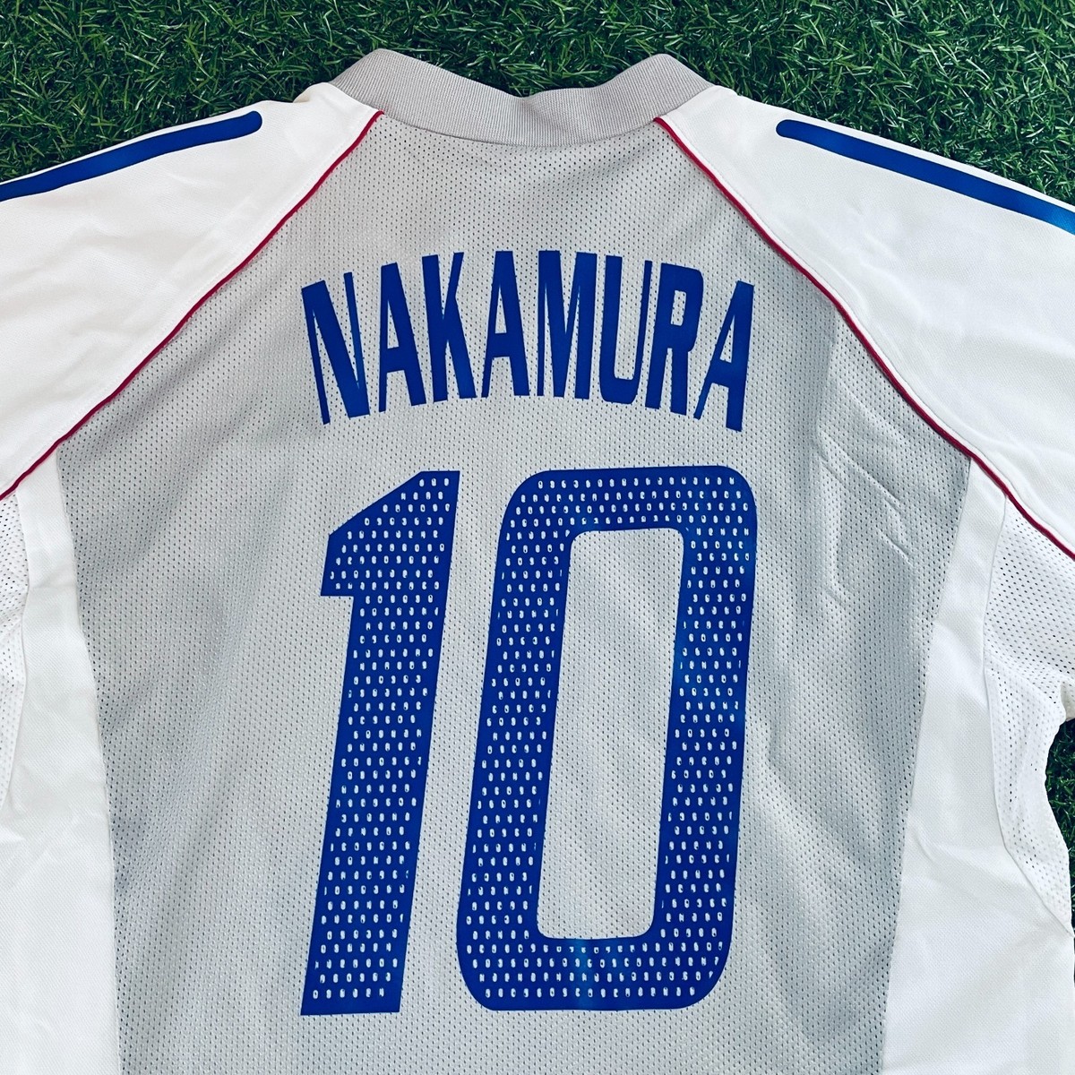 Nakamura - Japan 2002 Official Away Player Issue Jersey Shirt Kit