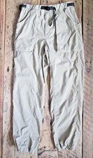 REI Men's 100% Nylon Pants Small +/- 26x28 Belt Elastic (Altered Hem) USA Made