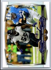 2014 Topps Chrome Refractor Terrell Suggs 37