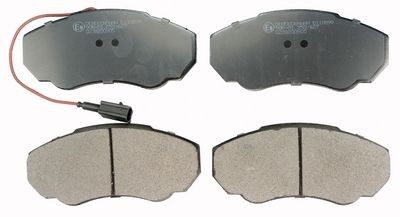 Denckermann Bremsbelagsatz, Scheibenbremse B110899 FüR CitroËN-image
