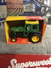 Vintage Buddy L Quality Steel Farm Tractor NOS In Box Green