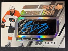 2023-24 Upper Deck Engrained Elliot Desnoyers Rookie Siganture Shots /299 RSS-ED