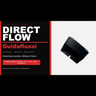  GUIDAFLOWSI STUFFER KART FLOW GUIDE VERGASER 35/38 APRILIA RS 125 ROTAX 122 123 DD2