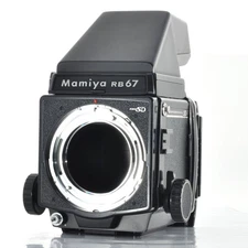 Mamiya RB67 Professional SD Medium Format Film Camera with Prism Finder & Back U