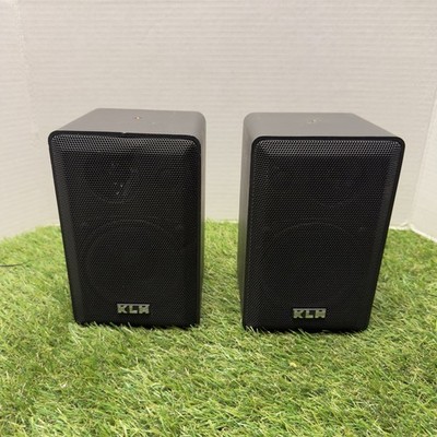 KLH Model 970A Bookshelf Speakers (2) 40W Indoor/Outdoor