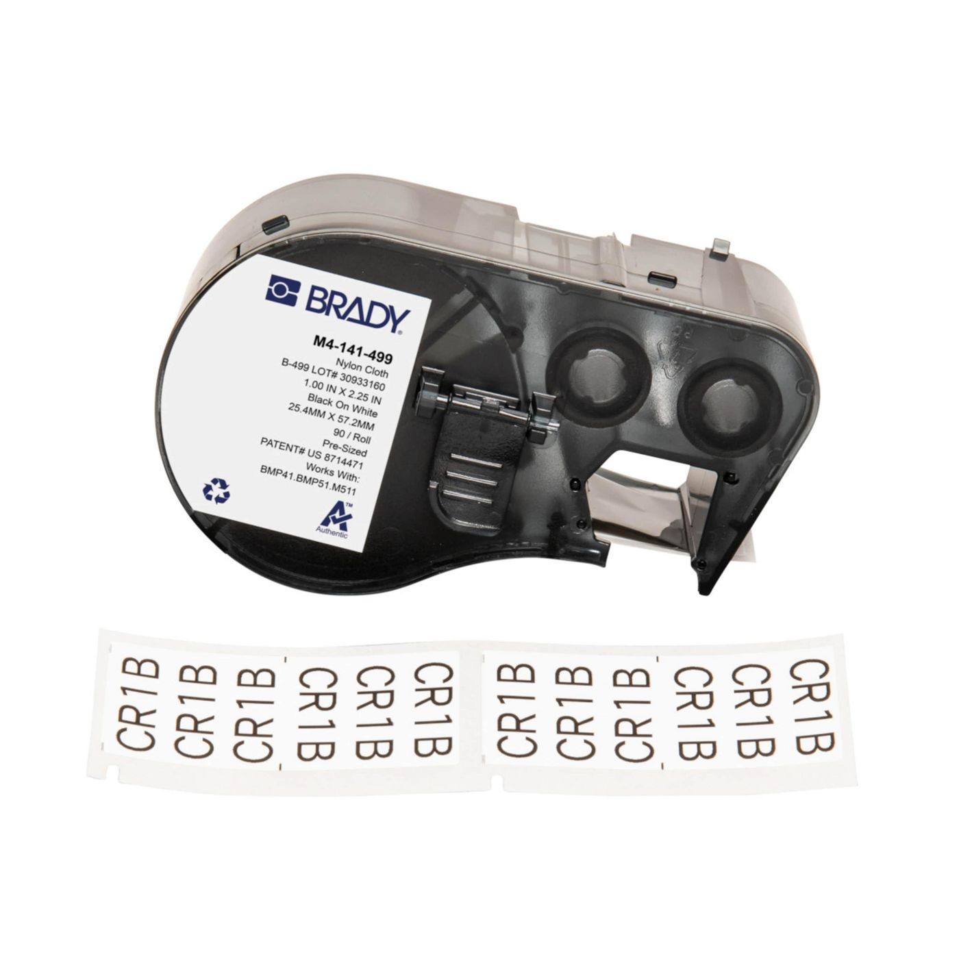 Brady M4-141-499 BMP41/BMP51/BMP53/M511 Label