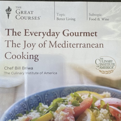 The Great Courses: The Everyday Gourmet Joy Of Mediterranean Cooking DVD NEW - Picture 5 of 5