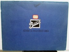 1932 Buick Eight Series 90 80 60 Prestige Sales Brochure Catalog Oversized Orig