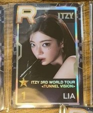 ITZY Lia Photocard 3rd World Tour Tunnel Vision SUPERSTAR SSJYP