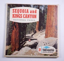 View-Master Sequoia  Kings Canyon Natl Pks California- 3 reel packet A 174