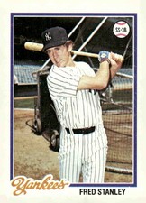 1978 Tops #664 Fred Stanley