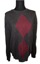 Perry Ellis XL 100 Cotton Men s Long Sleeve Pullover Sweater
