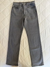 Levi's Gray Wedgie Straight Button Fly, Red Tab Jeans Women Size 26