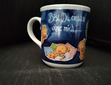Windel Winni Tasse, Bist du einsam ohne mich ..., 9cm  hoch
