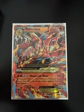M Blaziken EX XY86 Black Star Promo Mega Holo Pokémon Card Used on eBay